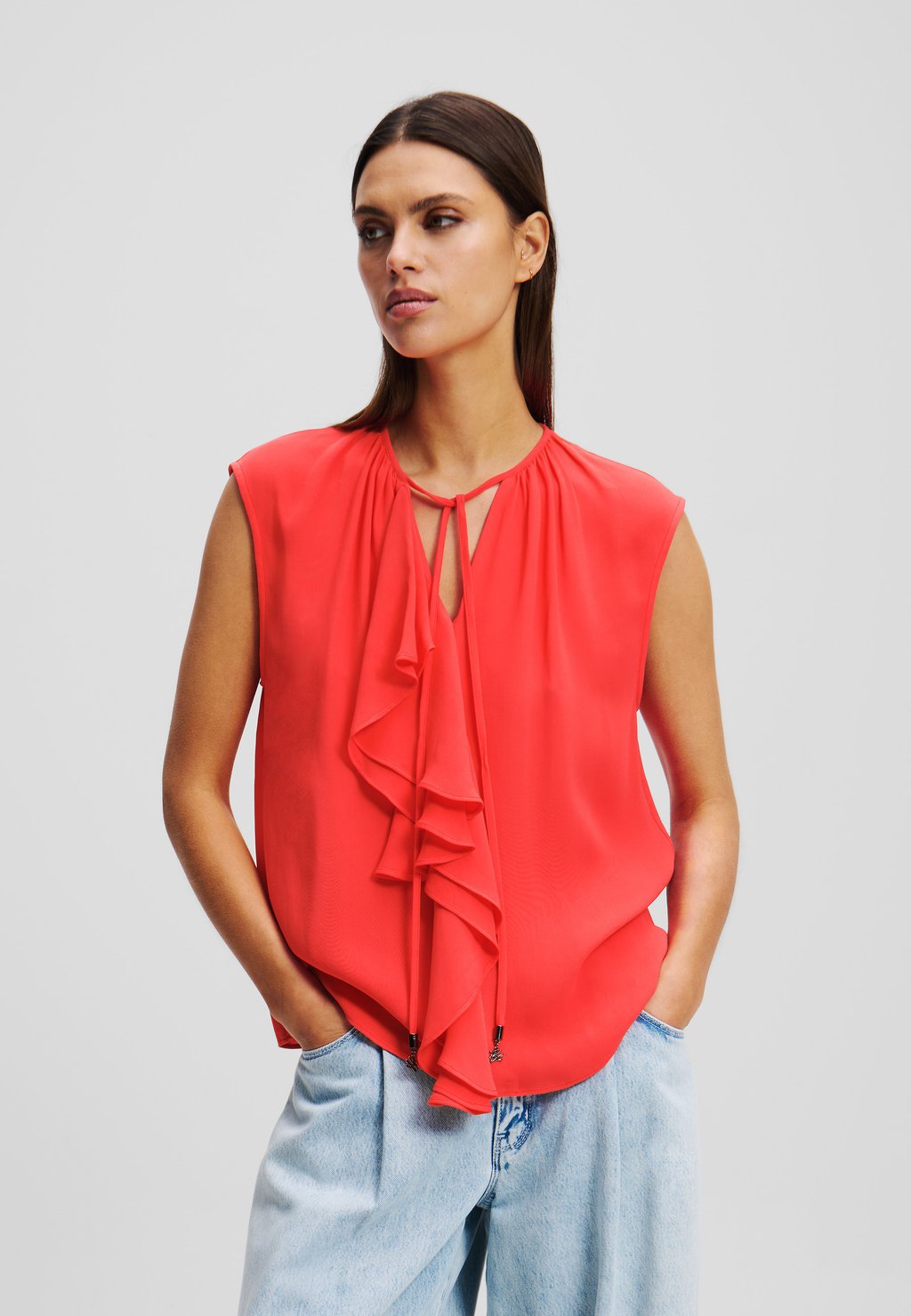 Блуза KARL LAGERFELD, оранжевый
Блуза KARL LAGERFELD, оранжевый