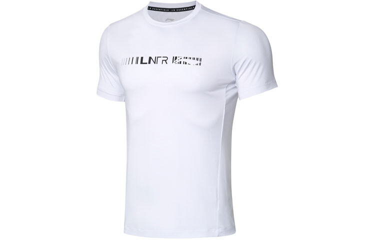 Футболка мужская белая Lining, белый 
Футболка мужская белая Lining, белый