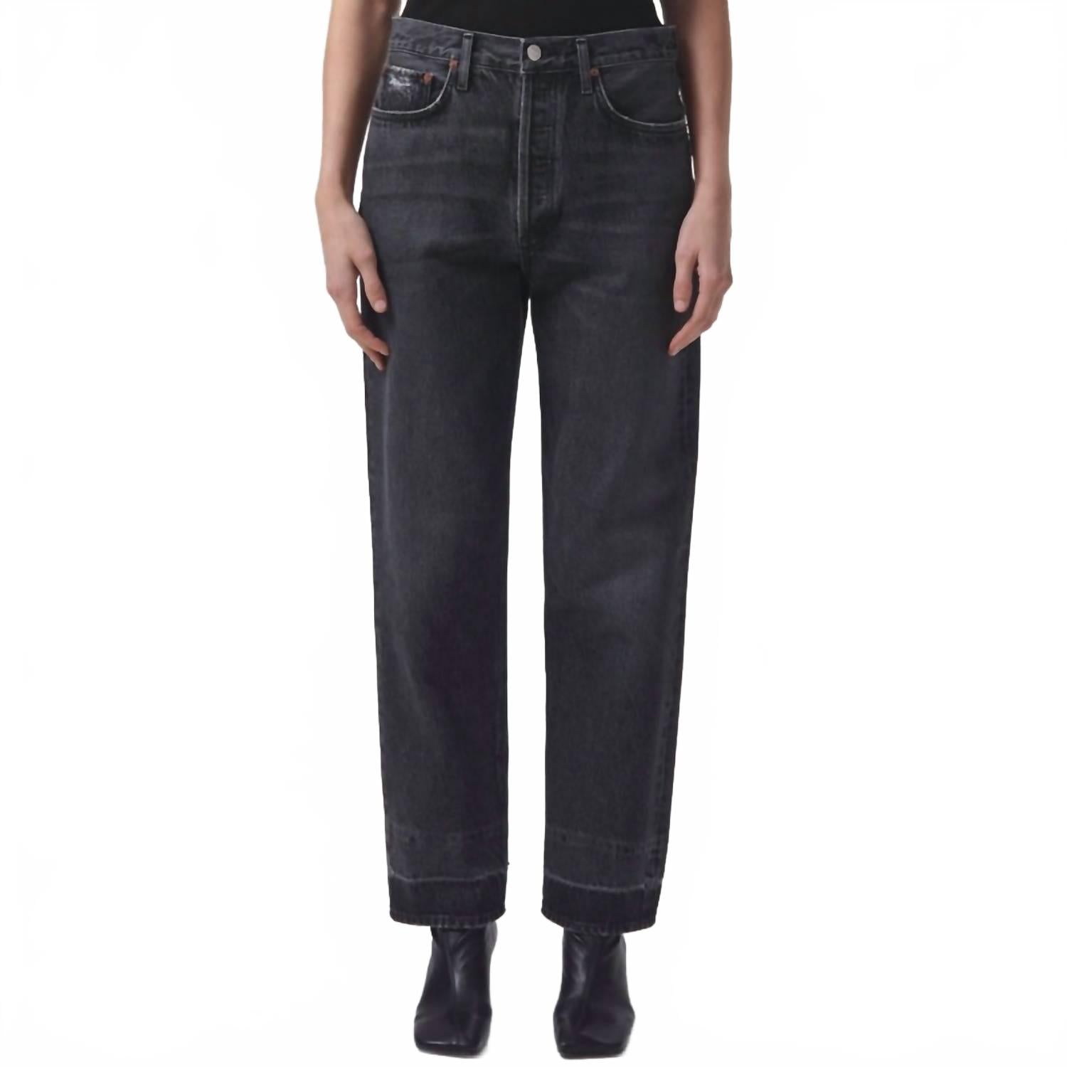 Джинсы прямого кроя в стиле 90-х: бунтарство AGOLDE, rebellion
Джинсы прямого кроя в стиле 90-х: бунтарство AGOLDE, rebellion