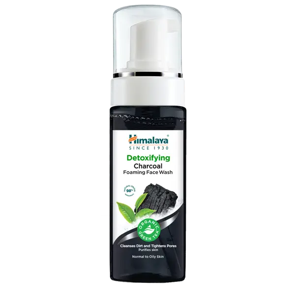 Детокс-пенка для очищения лица с активированным углем и органическим зеленым чаем, 150 мл Himalaya
Детокс-пенка для очищения лица с активированным углем и органическим зеленым чаем, 150 мл Himalaya