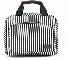 Косметичка складная с большой подвесной ручкой, черная, белая, в полоску Inna marka
Косметичка складная с большой подвесной ручкой, черная, белая, в полоску Inna marka