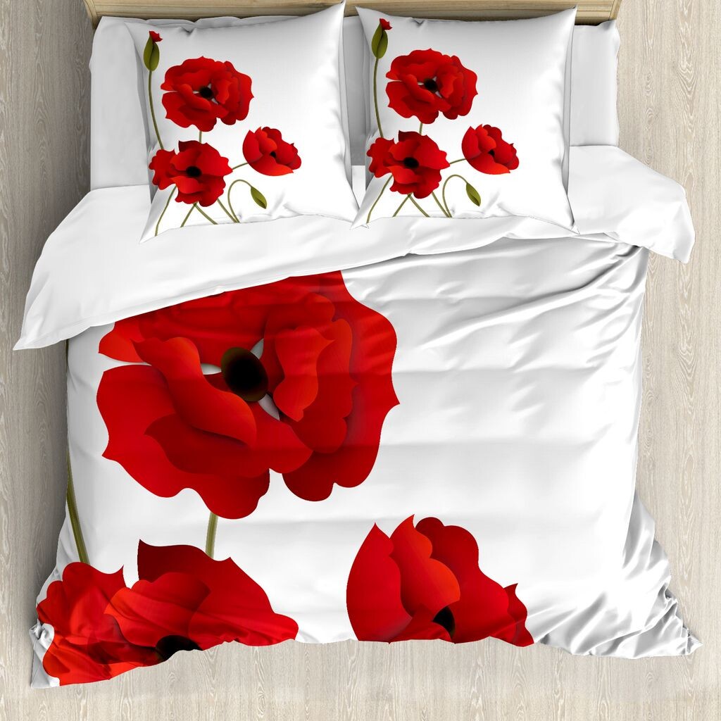 ABAKUHAUS Комплект пододеяльников Flowers для двуспальных кроватей, лепестки маков, защита от клещей, подходит для аллергиков с наволочками, белый, оливково-зеленый, ярко-красный
ABAKUHAUS Комплект пододеяльников Flowers для двуспальных кроватей, лепестки маков, защита от клещей, подходит для аллергиков с наволочками, белый, оливково-зеленый, ярко-красный