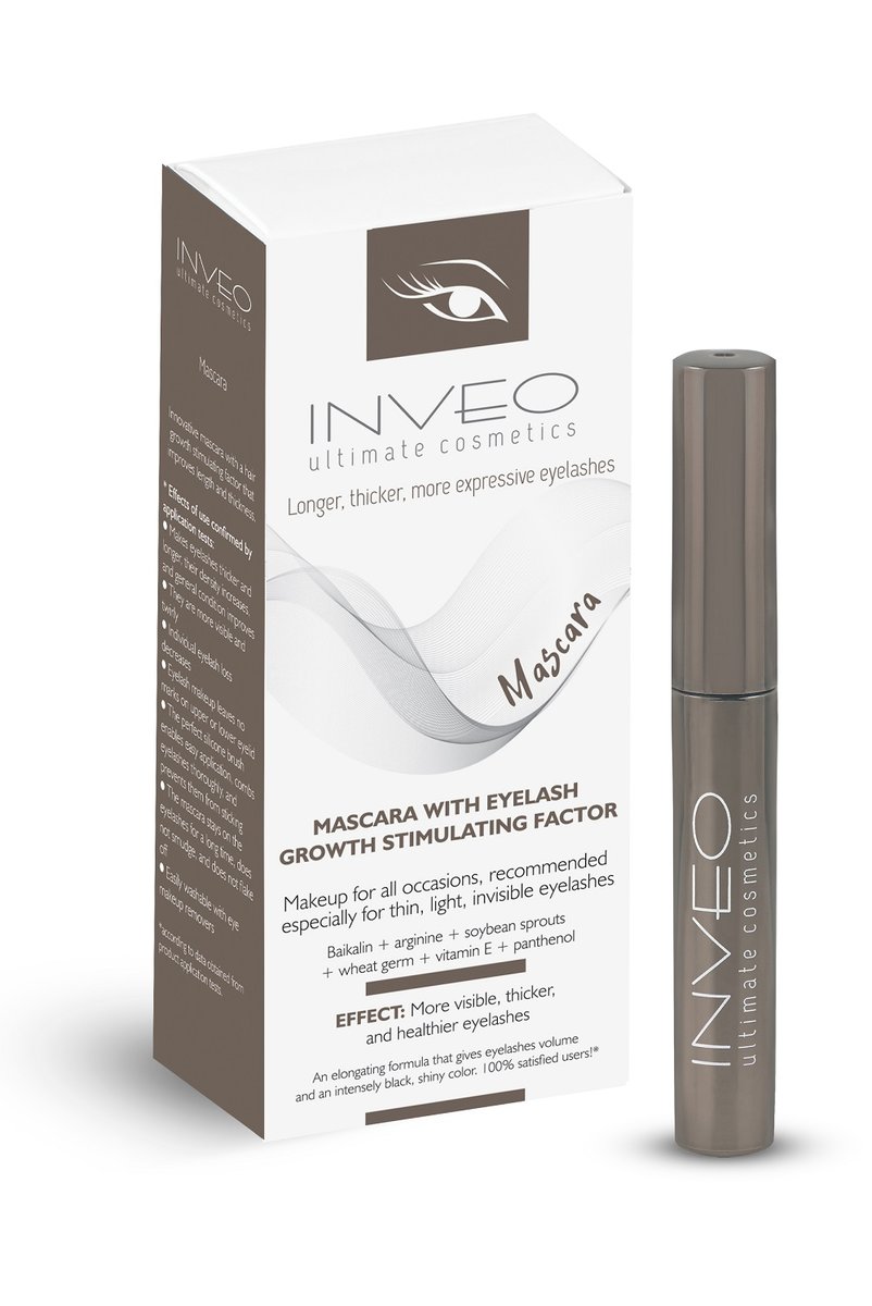 Inveo, тушь для ресниц с фактором стимуляции роста волос, 8 мл
Inveo, тушь для ресниц с фактором стимуляции роста волос, 8 мл