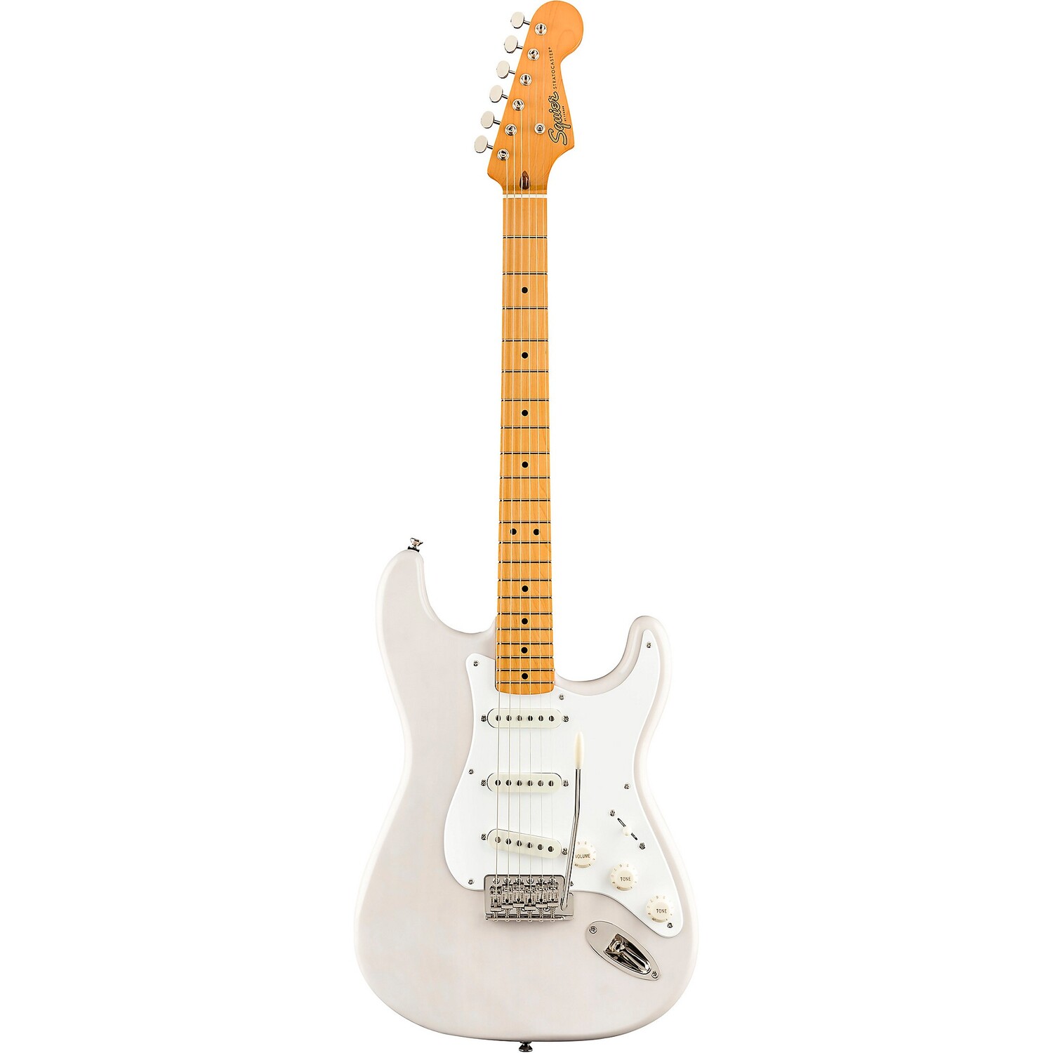 Электрогитара Squier Classic Vibe '50s Stratocaster с кленовой накладкой, белая блондинка
Электрогитара Squier Classic Vibe '50s Stratocaster с кленовой накладкой, белая блондинка