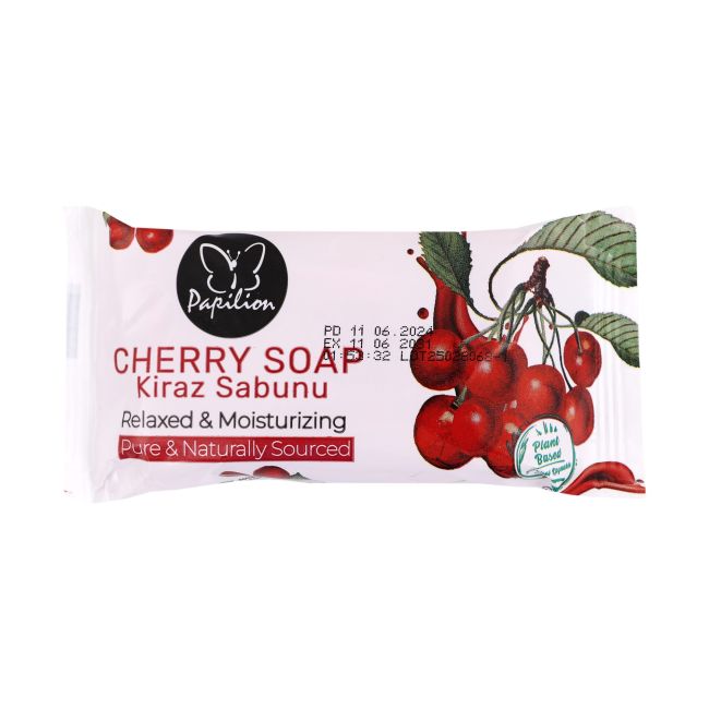 Вишневое туалетное мыло Papilion, 80 гр
Вишневое туалетное мыло Papilion, 80 гр
