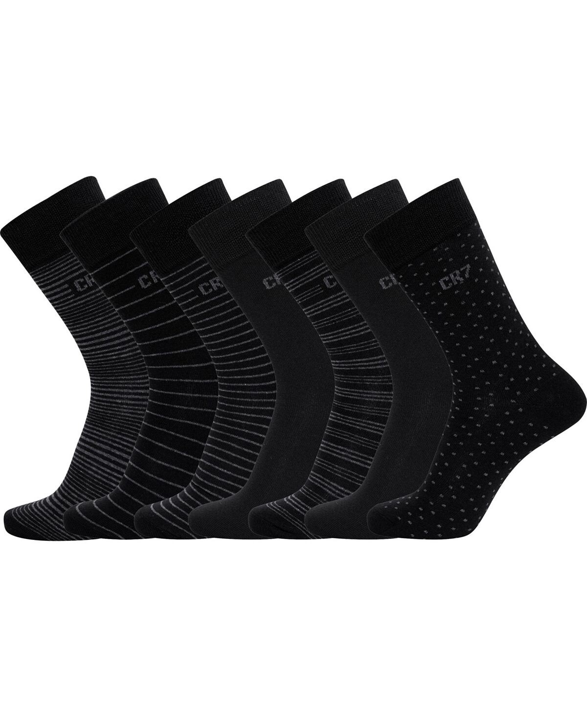 Модные мужские носки, упаковка из 7 шт. CR7
Модные мужские носки, упаковка из 7 шт. CR7