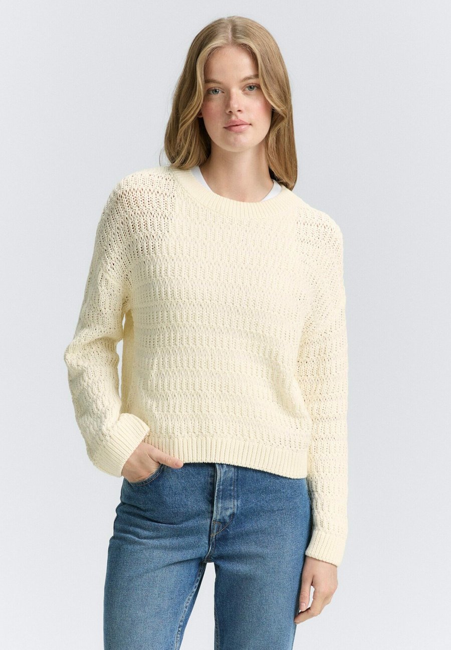 Джемпер TOM TAILOR DENIM Jumper, Off White/Off-White
Джемпер TOM TAILOR DENIM Jumper, Off White/Off-White