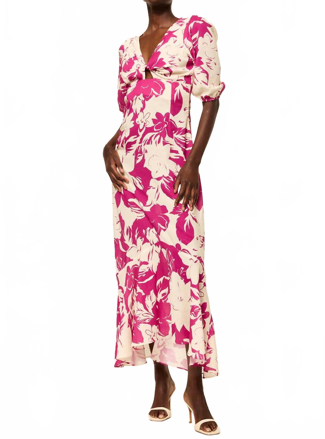 Платье Wallis Flora из льна в цвете фуксия Misa Los Angeles
Платье Wallis Flora из льна в цвете фуксия Misa Los Angeles