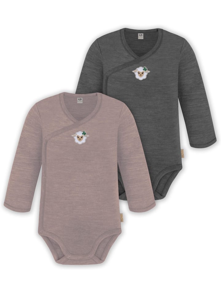 Normani Outdoor Sports Комплект из 2 унисекс боди-слингов с длинными рукавами для младенцев, розового/антрацитового цвета
Normani Outdoor Sports Комплект из 2 унисекс боди-слингов с длинными рукавами для младенцев, розового/антрацитового цвета