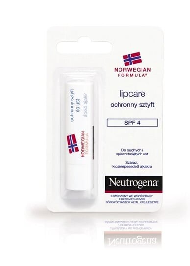 Защитная помада для губ SPF 4, 4,8 г Neutrogena Norwegian Formula
Защитная помада для губ SPF 4, 4,8 г Neutrogena Norwegian Formula