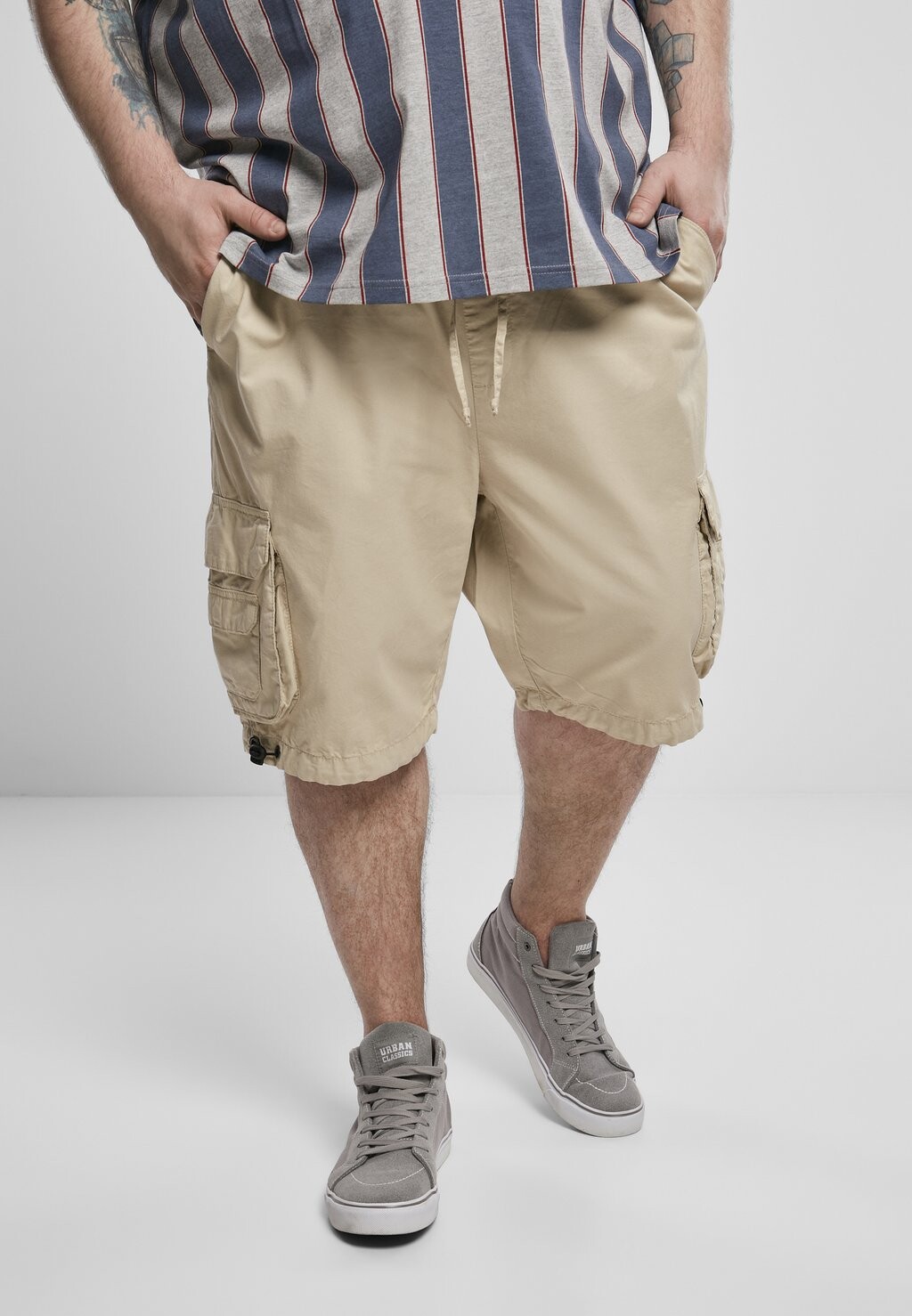 Шорты DOUBLE POCKET Urban Classics, цвет concrete
Шорты DOUBLE POCKET Urban Classics, цвет concrete