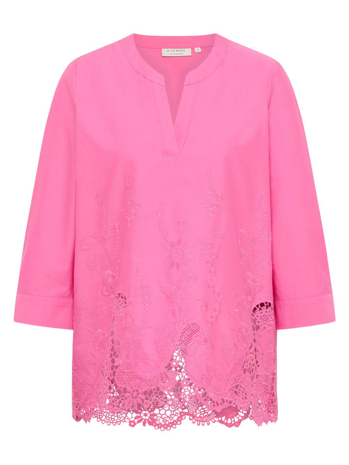 Свободная блузка розового цвета Eterna
Свободная блузка розового цвета Eterna