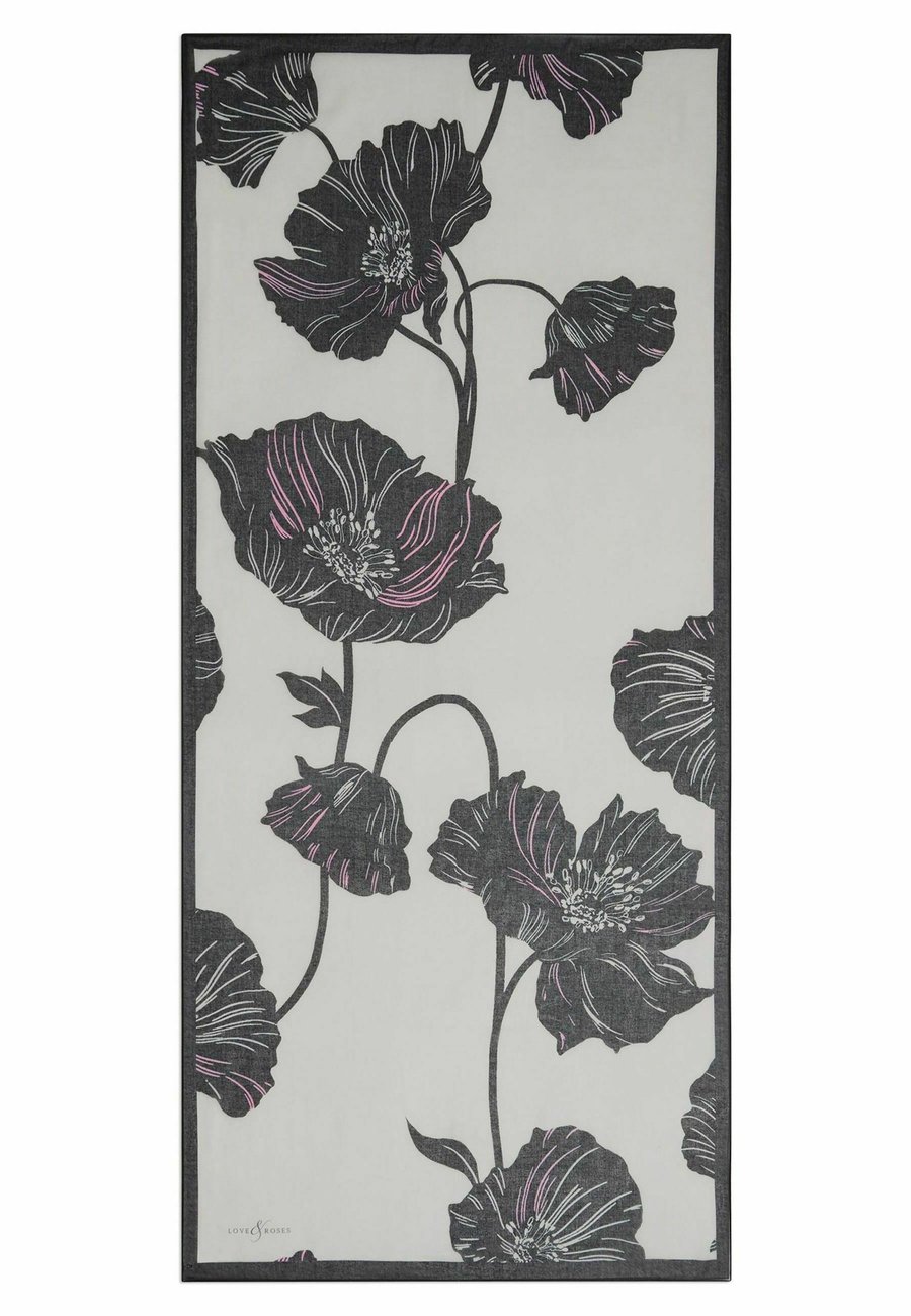 Шарф Love & Roses Scarf, Mono Floral/Black
Шарф Love & Roses Scarf, Mono Floral/Black