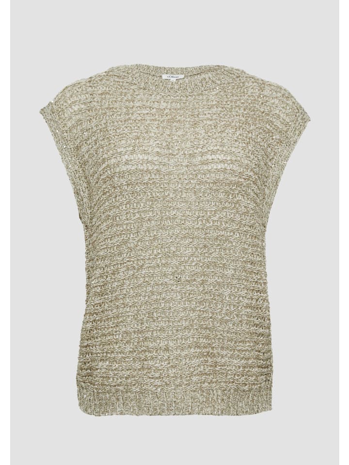 Вязаный свитер 83X1_светло-коричневый s.Oliver
Вязаный свитер 83X1_светло-коричневый s.Oliver