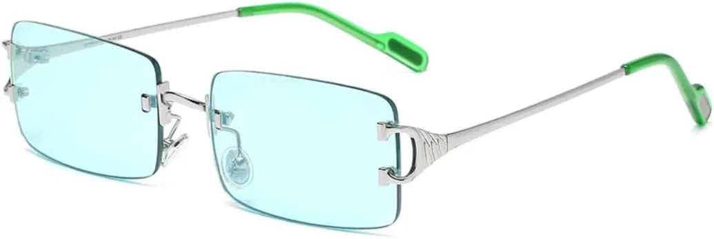 Солнцезащитные очки с защитой UV400 | Без оправы, зеленые тонированные линзы | Для женщин и мужчин, для занятий спортом на открытом воздухе и вождения DSVIGF, 02
Солнцезащитные очки с защитой UV400 | Без оправы, зеленые тонированные линзы | Для женщин и мужчин, для занятий спортом на открытом воздухе и вождения DSVIGF, 02