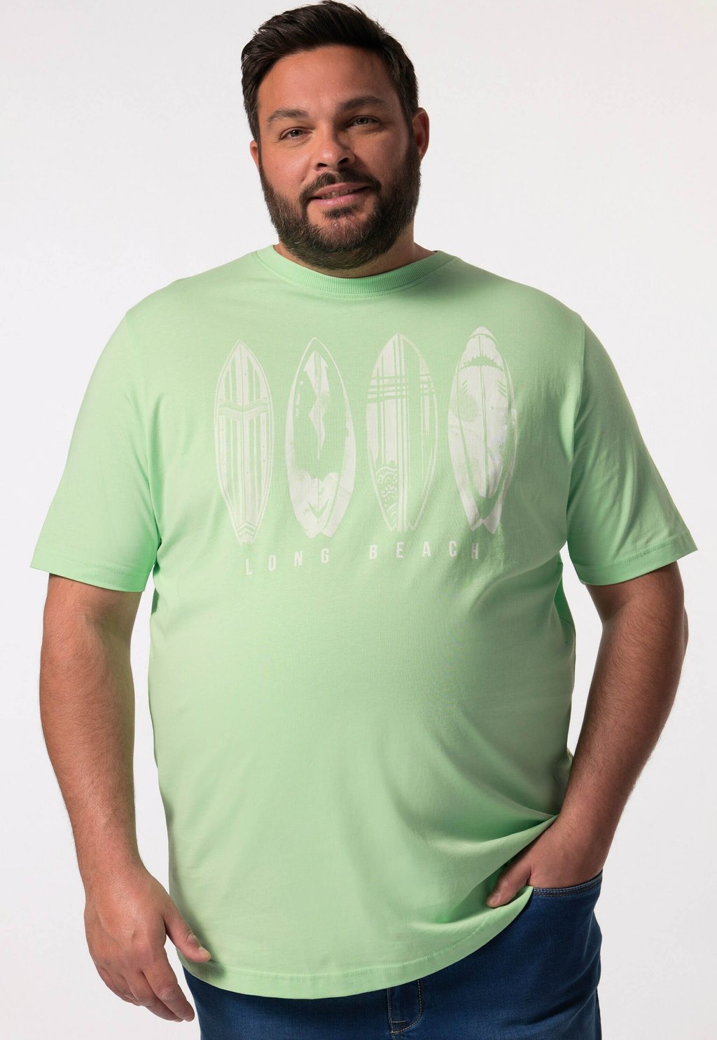 Футболка с принтом Men Plus, мята
Футболка с принтом Men Plus, мята