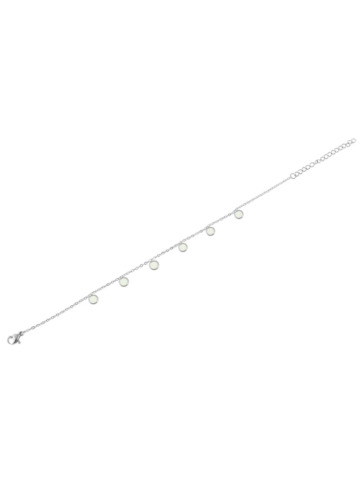 Adeliás Женский браслет на лодыжку - из нержавеющей стали серебристого цвета
Adeliás Женский браслет на лодыжку - из нержавеющей стали серебристого цвета