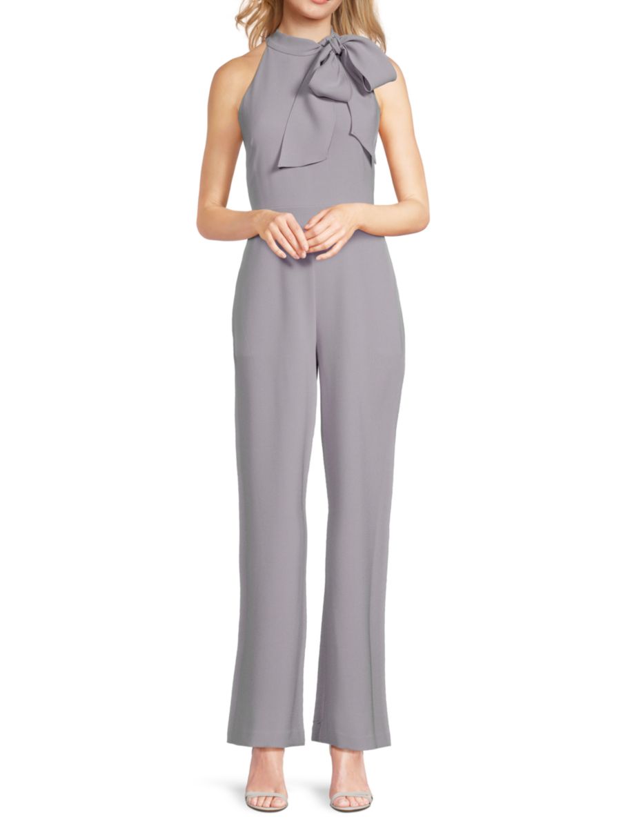 Комбинезон с завязкой на шее Vince Camuto, серый
Комбинезон с завязкой на шее Vince Camuto, серый