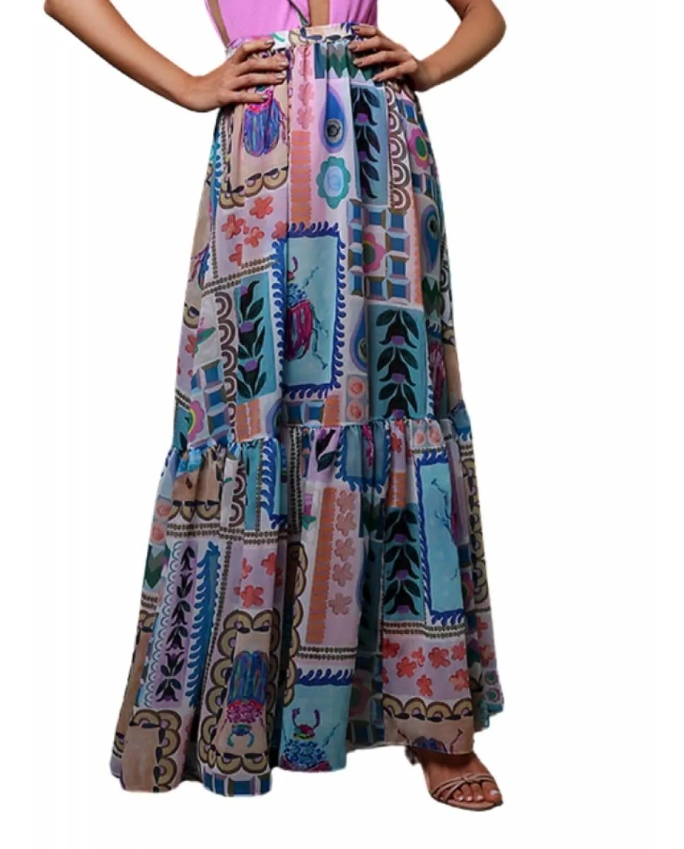 Пляжная юбка с принтом Karla Vivian, мультиколор
Пляжная юбка с принтом Karla Vivian, мультиколор