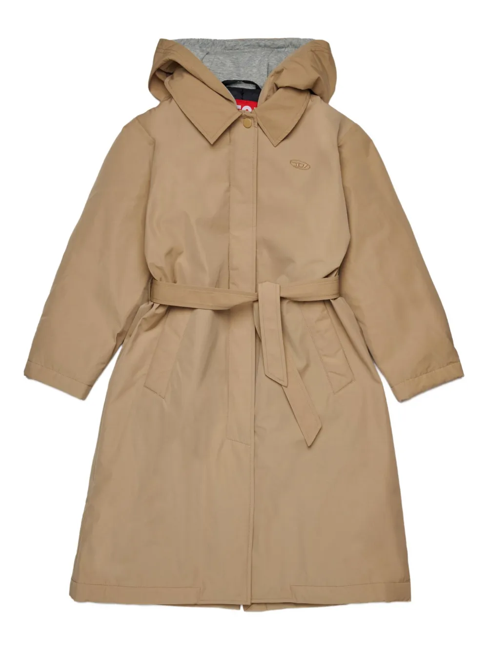 Тренч с капюшоном Diesel Kids, нейтральный
Тренч с капюшоном Diesel Kids, нейтральный