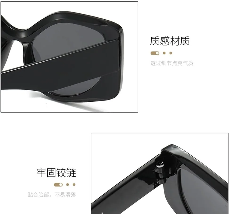 Солнцезащитные очки в винтажной оправе «кошачий глаз» с крупной оправой для женщин и мужчин, ретро-очки с многоугольными линзами для мужчин и женщин TYUVIVO, 8
Солнцезащитные очки в винтажной оправе «кошачий глаз» с крупной оправой для женщин и мужчин, ретро-очки с многоугольными линзами для мужчин и женщин TYUVIVO, 8