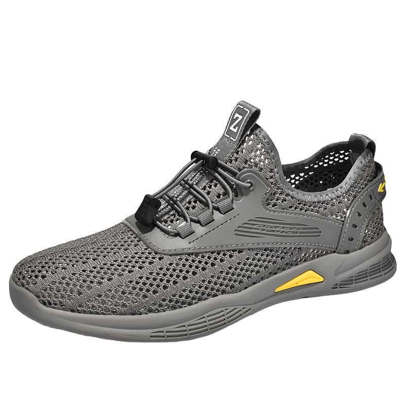 TELENT Серые мужские повседневные низкие туфли с противоскользящей подошвой и дышащим верхом, цвет Gray
TELENT Серые мужские повседневные низкие туфли с противоскользящей подошвой и дышащим верхом, цвет Gray