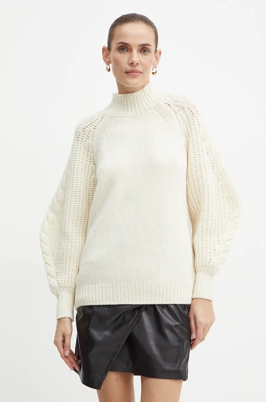 Шерстяной свитер Comitato Luisa Spagnoli, бежевый
Шерстяной свитер Comitato Luisa Spagnoli, бежевый