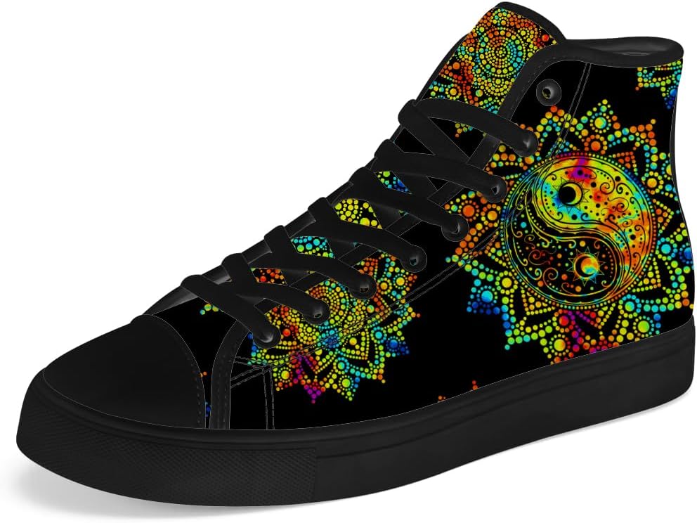 Кеды на высокой подошве Yin и Yang, кроссовки на высокой подошве с шнуровкой, повседневная обувь, подарок для мужчин и женщин Chebing, 616 Multicolor
Кеды на высокой подошве Yin и Yang, кроссовки на высокой подошве с шнуровкой, повседневная обувь, подарок для мужчин и женщин Chebing, 616 Multicolor