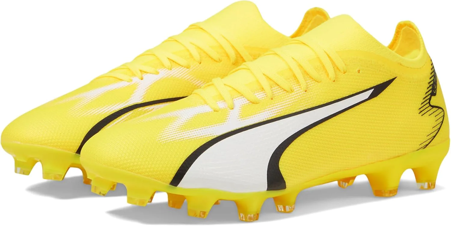Футбольные бутсы Puma Mens Ultra Match FG, желтый/белый/черный
Футбольные бутсы Puma Mens Ultra Match FG, желтый/белый/черный