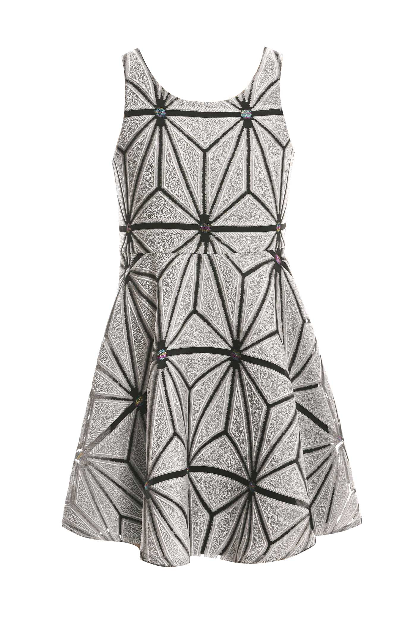 Платье для вечеринки без рукавов из жаккарда для больших девочек Hannah Banana, цвет grey multi
Платье для вечеринки без рукавов из жаккарда для больших девочек Hannah Banana, цвет grey multi