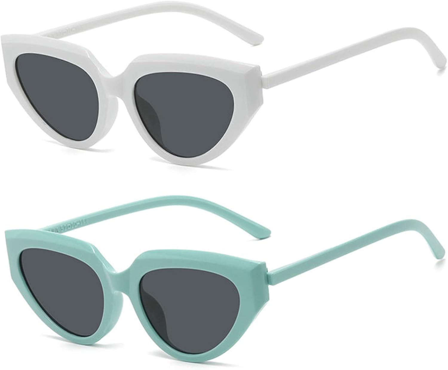 Солнцезащитные очки Willochra в маленькой оправе «кошачий глаз» для женщин, модные черные, с защитой от УФ-излучения UV400. Солнцезащитные очки для мужчин, овальной формы с градиентным переходом, 2pcs-white&green
Солнцезащитные очки Willochra в маленькой оправе «кошачий глаз» для женщин, модные черные, с защитой от УФ-излучения UV400. Солнцезащитные очки для мужчин, овальной формы с градиентным переходом, 2pcs-white&green