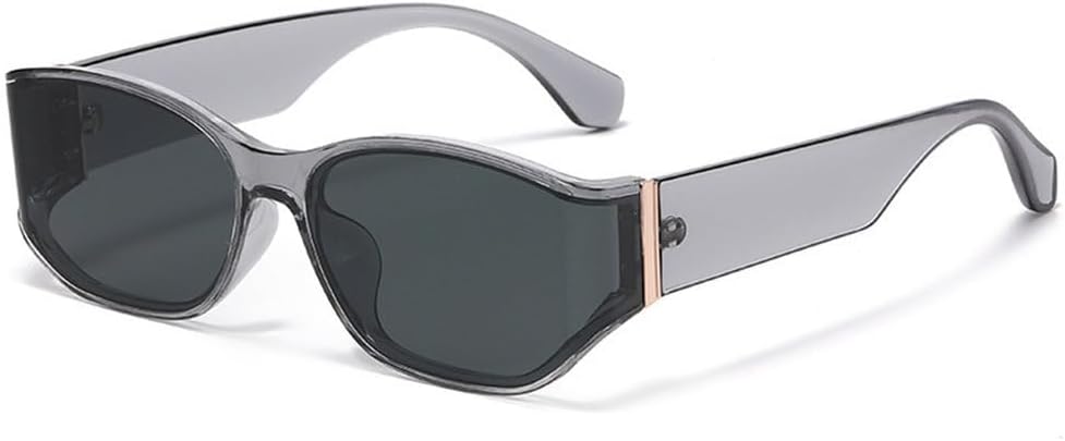 Модные женские солнцезащитные очки с изогнутыми линзами 2025 года: для путешествий на открытом воздухе, уличного стиля, вождения, защиты от солнца и УФ-излучения PRSTNN, Transparent Gray
Модные женские солнцезащитные очки с изогнутыми линзами 2025 года: для путешествий на открытом воздухе, уличного стиля, вождения, защиты от солнца и УФ-излучения PRSTNN, Transparent Gray