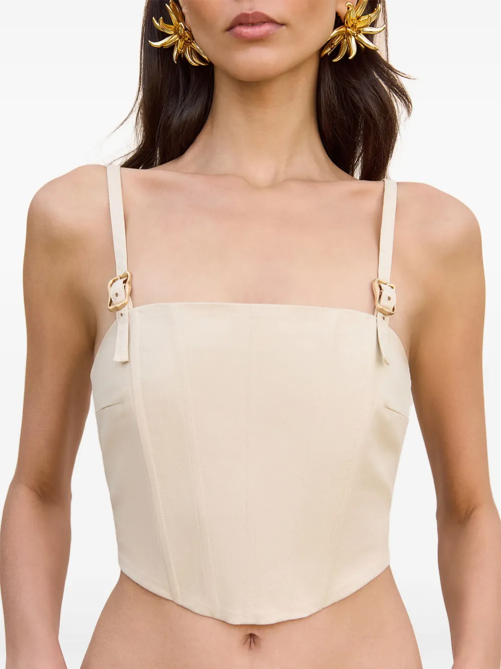 Укороченный топ Loren Cult Gaia, нейтральный
Укороченный топ Loren Cult Gaia, нейтральный