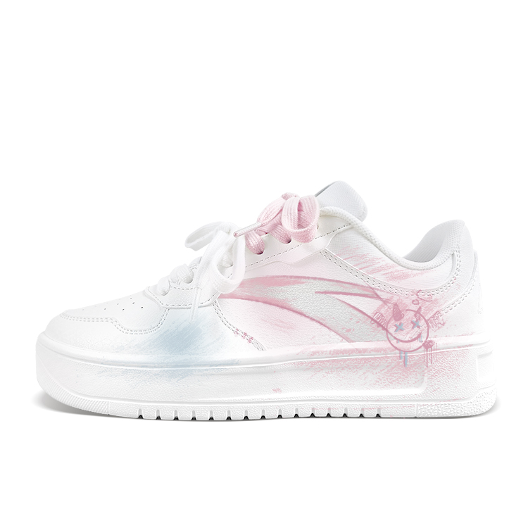 Расслабленные нескользящие амортизирующие низкие скейтерские кроссовки unisex ANTA, розовый
Расслабленные нескользящие амортизирующие низкие скейтерские кроссовки unisex ANTA, розовый