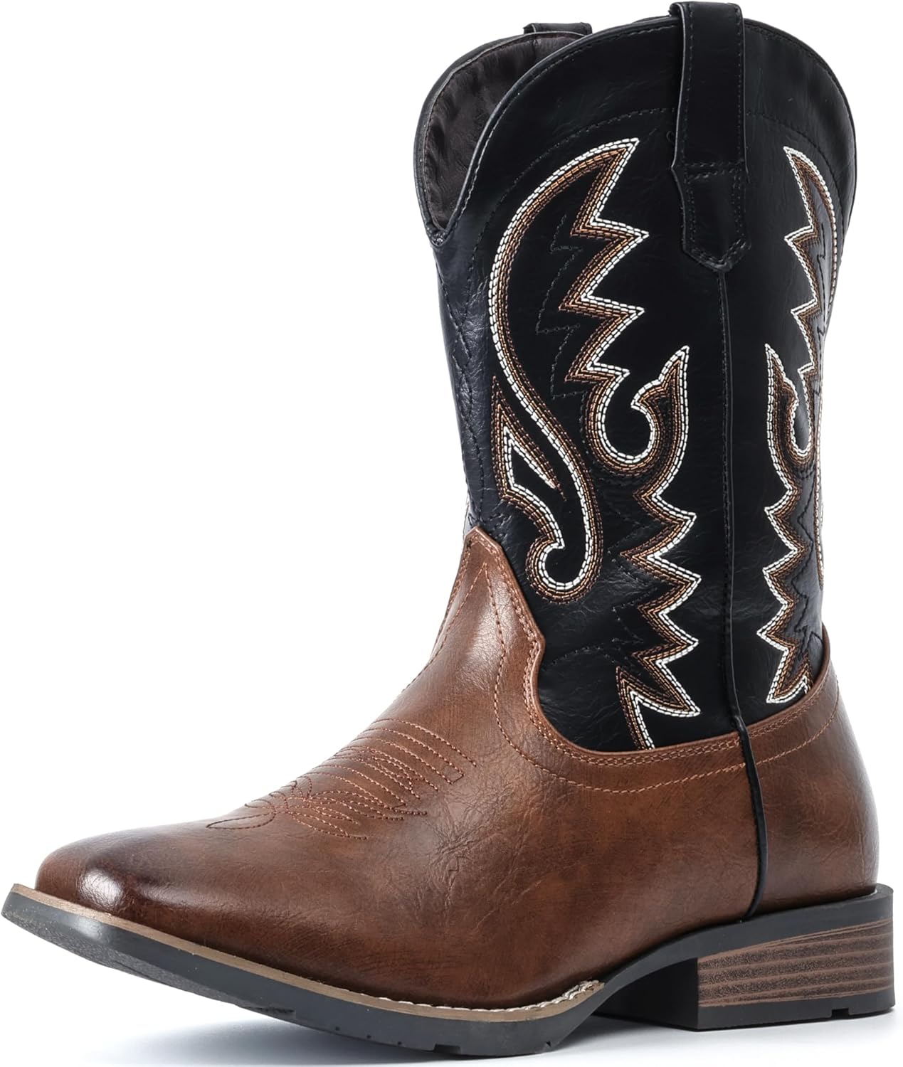 Мужские ковбойские сапоги IUV с широким квадратным носком, ретро-вестерн стиль, прочные классические модные вышитые сапоги на шнуровке, с противоскользящей подошвой, коричневый
Мужские ковбойские сапоги IUV с широким квадратным носком, ретро-вестерн стиль, прочные классические модные вышитые сапоги на шнуровке, с противоскользящей подошвой, коричневый