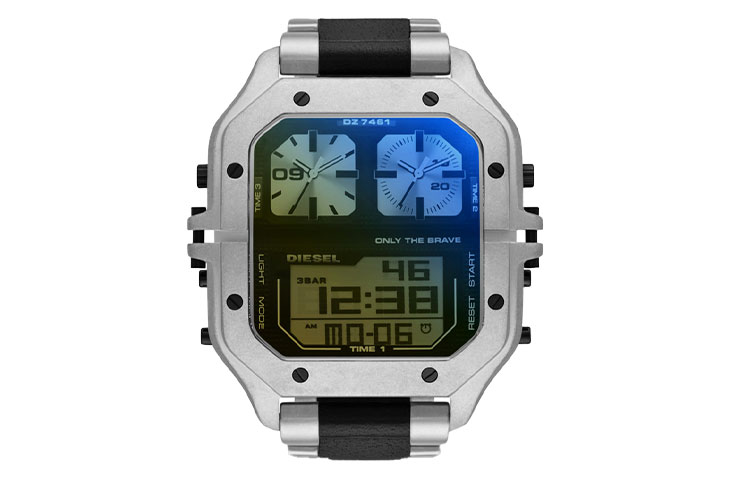 Наручные часы Armor Series с кварцевым механизмом, стальной браслет, черный циферблат, мужские часы DIESEL
Наручные часы Armor Series с кварцевым механизмом, стальной браслет, черный циферблат, мужские часы DIESEL