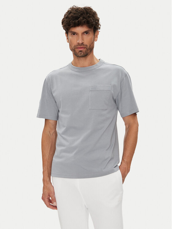 Футболка regular fit K2135HW K-Way, серый 
Футболка regular fit K2135HW K-Way, серый