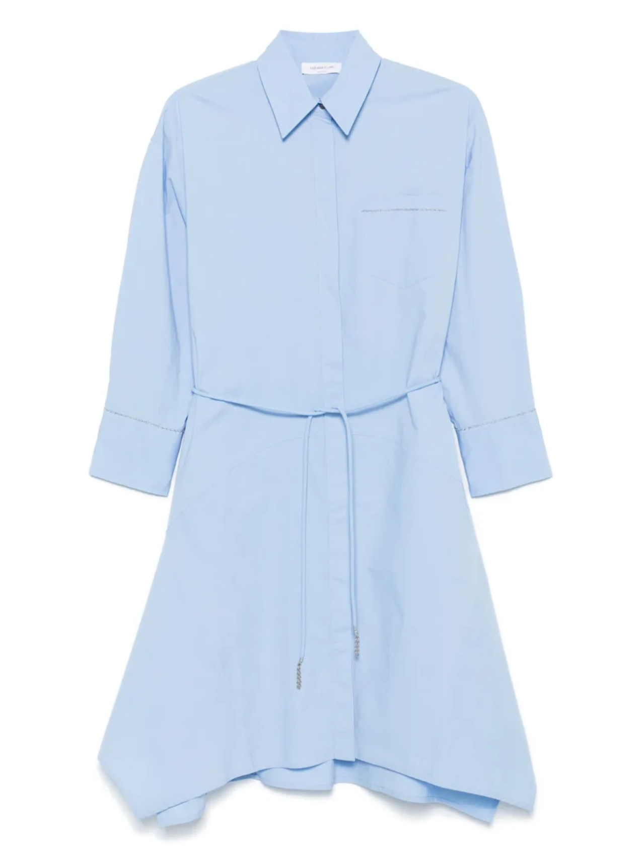 Платье миди с цепочкой Fabiana Filippi, синий
Платье миди с цепочкой Fabiana Filippi, синий