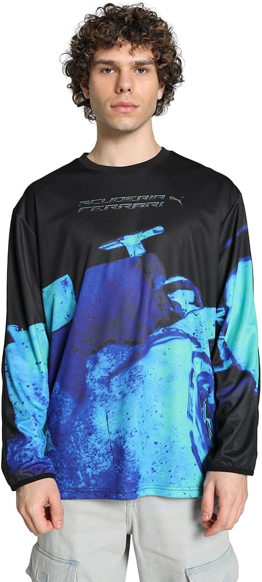 Мужская футболка PUMA Ferrari Race Statement с длинным рукавом (627039), черный
Мужская футболка PUMA Ferrari Race Statement с длинным рукавом (627039), черный