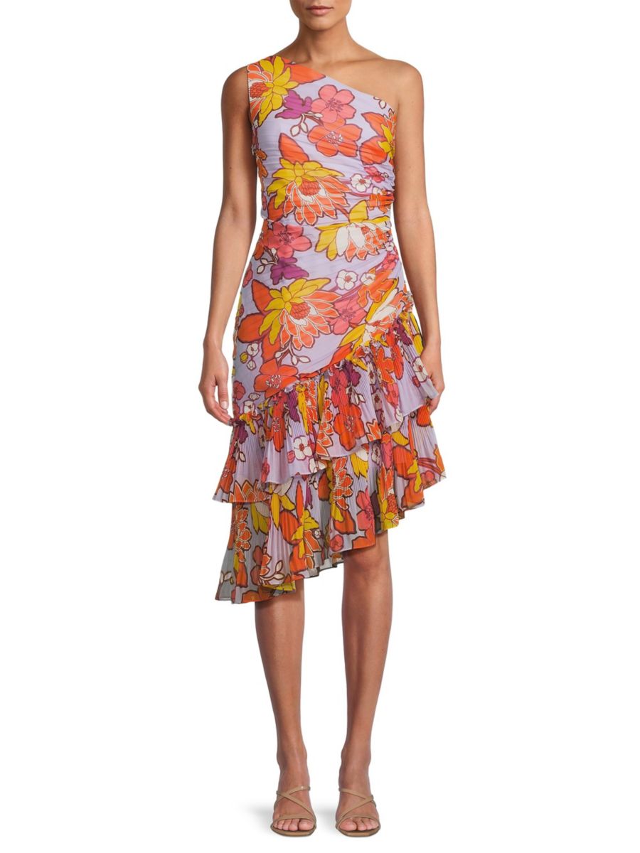 Асимметричное платье-миди с цветочным принтом Lana Ungaro, цвет Orchid Multi
Асимметричное платье-миди с цветочным принтом Lana Ungaro, цвет Orchid Multi