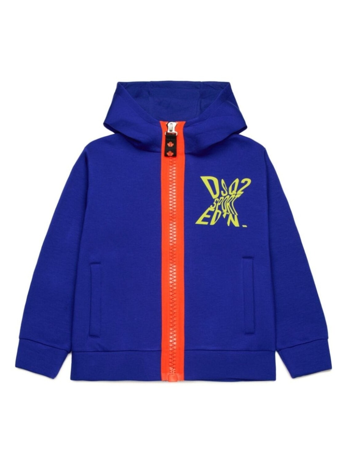 DSQUARED2 KIDS худи на молнии с логотипом, синий
DSQUARED2 KIDS худи на молнии с логотипом, синий