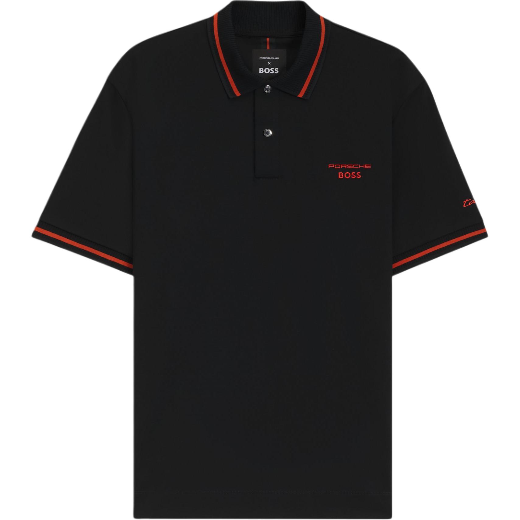 Boss Contrasting trim Polo Shirt HUGO BOSS, черный
Boss Contrasting trim Polo Shirt HUGO BOSS, черный