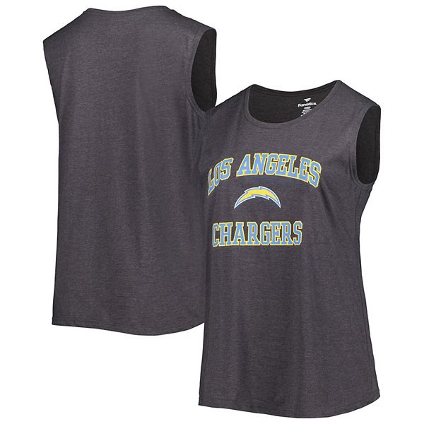 Женский плюс сайз топ Los Angeles Chargers Heather Charcoal Unbranded
Женский плюс сайз топ Los Angeles Chargers Heather Charcoal Unbranded