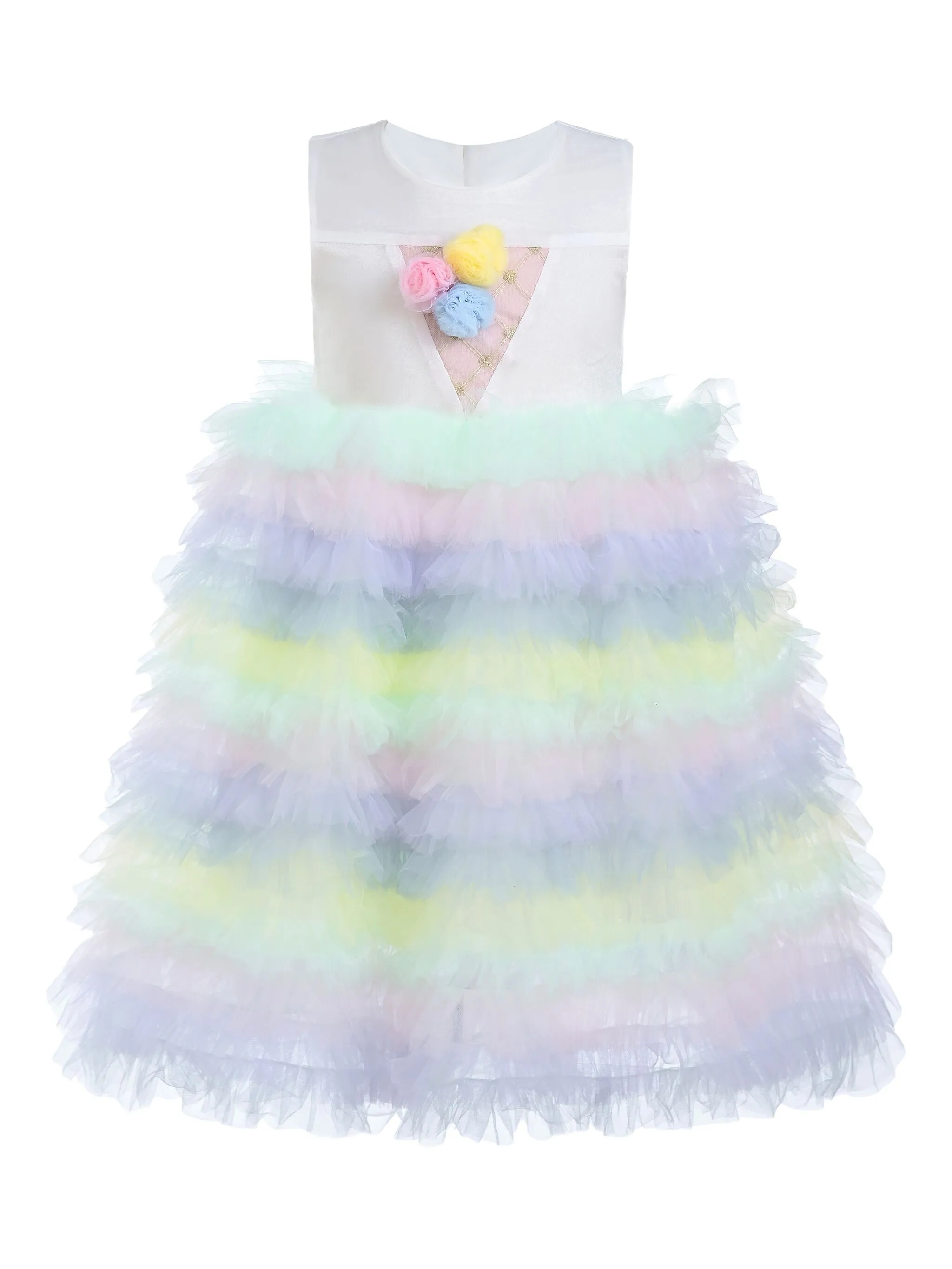 Многослойное платье с оборками Mimi Tutu, фиолетовый
Многослойное платье с оборками Mimi Tutu, фиолетовый