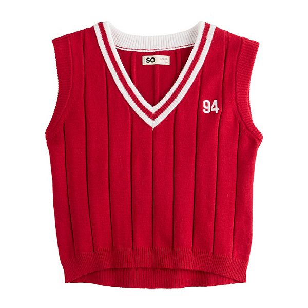 Свитер-жилет для девочек 7-16 лет в размерах regular и plus So, Cherries
Свитер-жилет для девочек 7-16 лет в размерах regular и plus So, Cherries