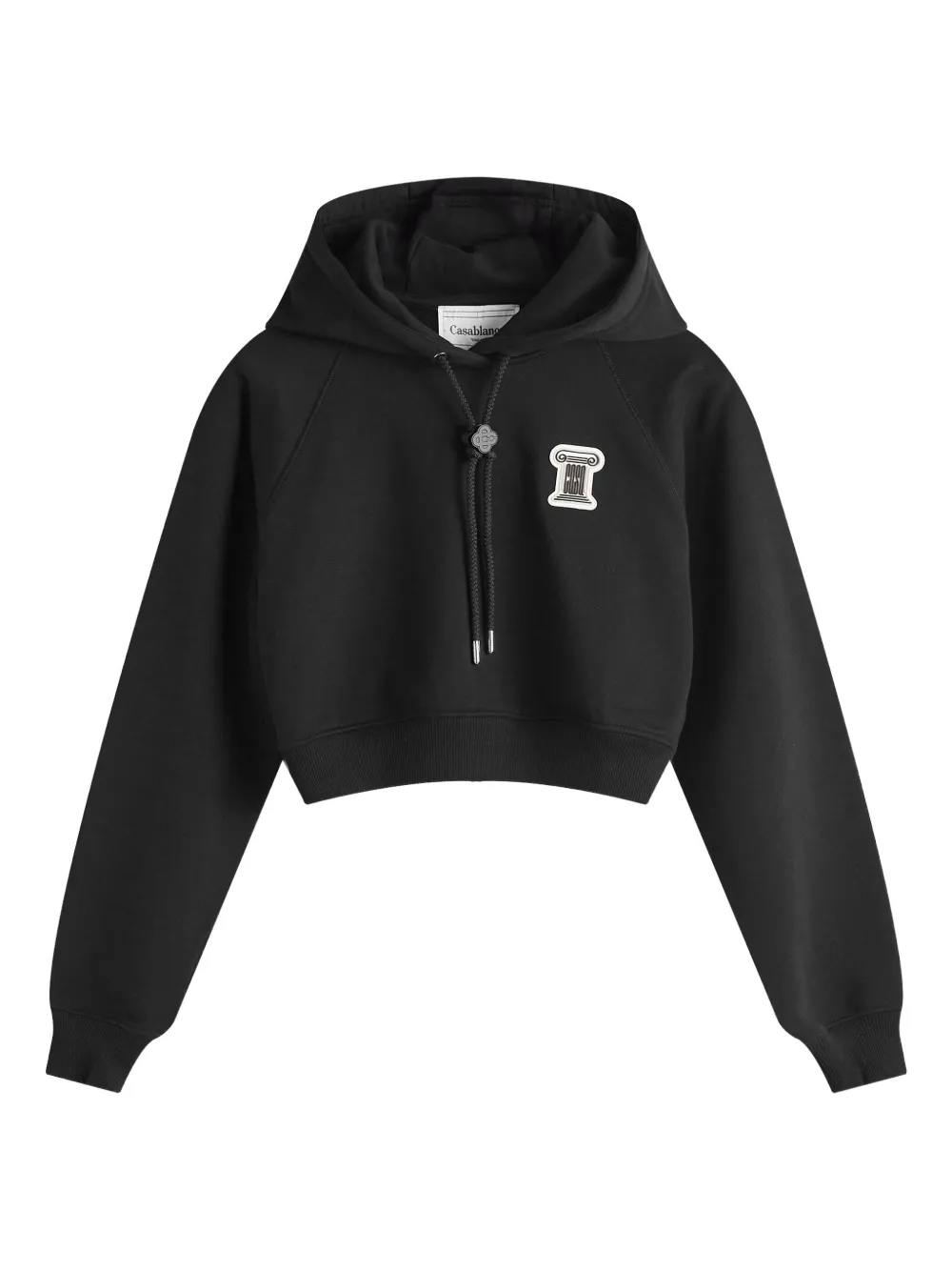 Хлопковая толстовка с капюшоном и аппликацией CASABLANCA, черный
Хлопковая толстовка с капюшоном и аппликацией CASABLANCA, черный