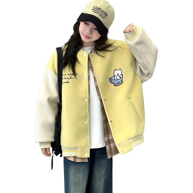 Бейсбольная куртка для детей 3-7 лет PROTECTCAMEL, желтый
Бейсбольная куртка для детей 3-7 лет PROTECTCAMEL, желтый