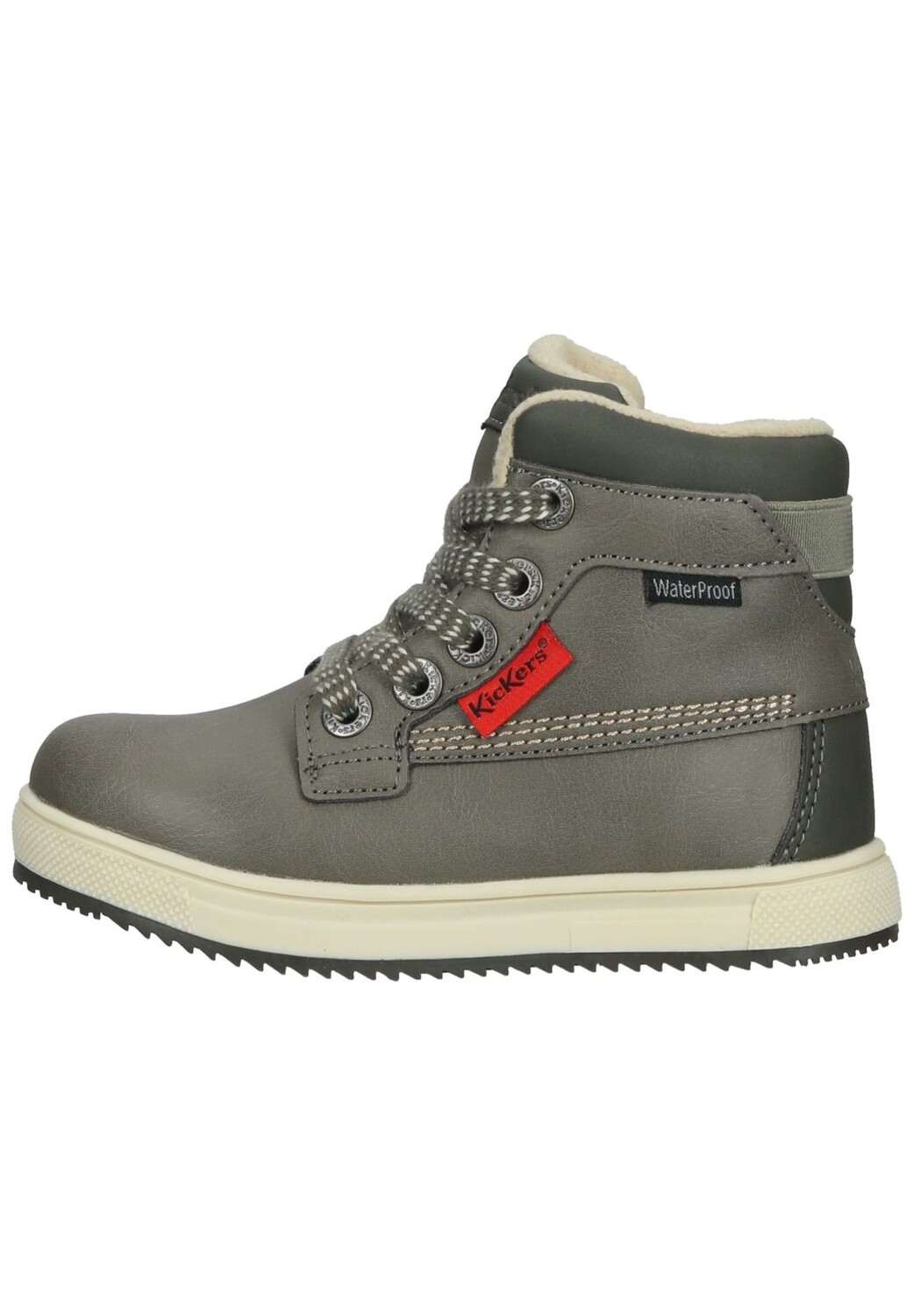 Ботильоны из искусственной кожи KicKers, хаки
Ботильоны из искусственной кожи KicKers, хаки