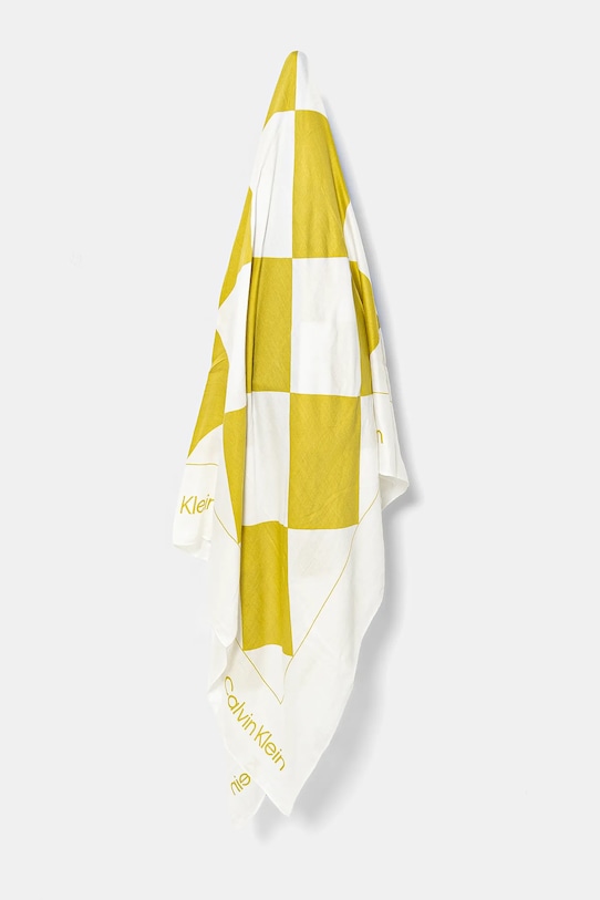 Шарф Calvin Klein, желтый 
Шарф Calvin Klein, желтый