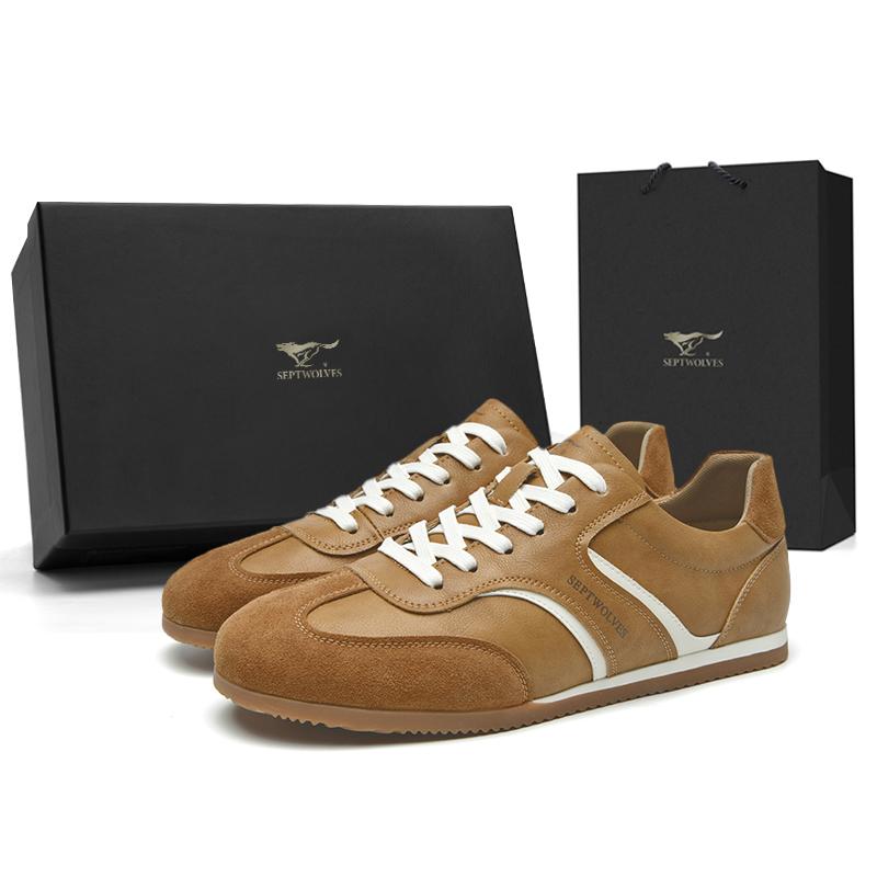 SEPTWOLVES Низкие повседневные туфли мужские - желто-коричневые (стандартный размер кожаной обуви), цвет Yellow Brown (Standard Leather Shoe Size)
SEPTWOLVES Низкие повседневные туфли мужские - желто-коричневые (стандартный размер кожаной обуви), цвет Yellow Brown (Standard Leather Shoe Size)